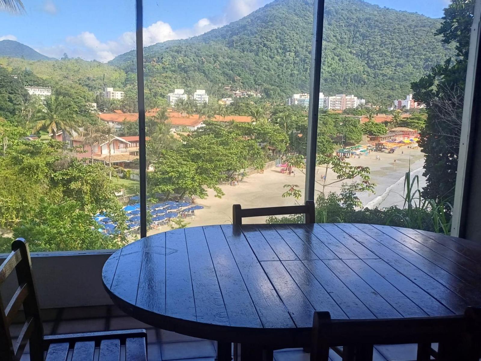 Beira Mar Apto 711 Ubatuba Bagian luar foto