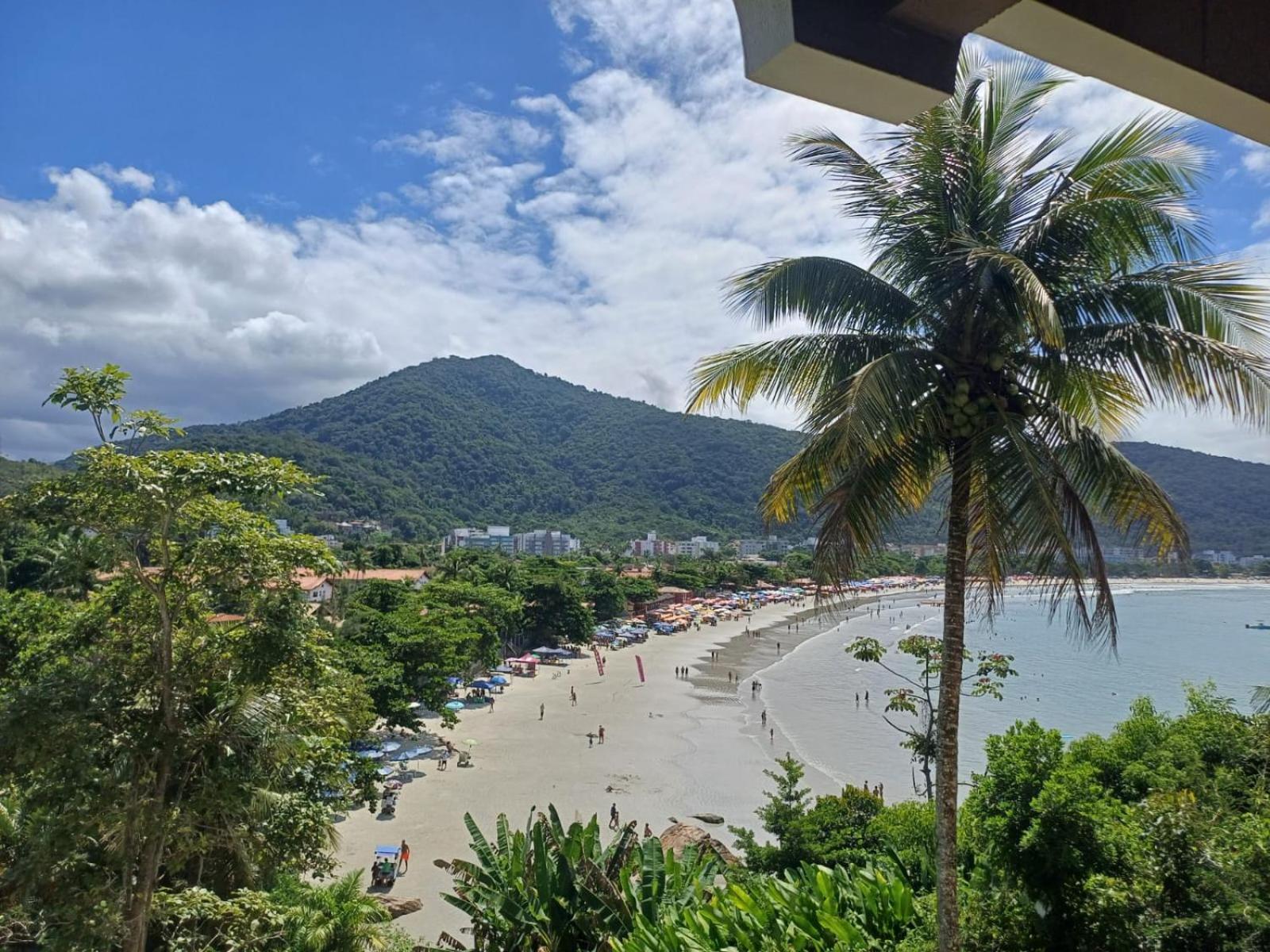 Beira Mar Apto 711 Ubatuba Bagian luar foto