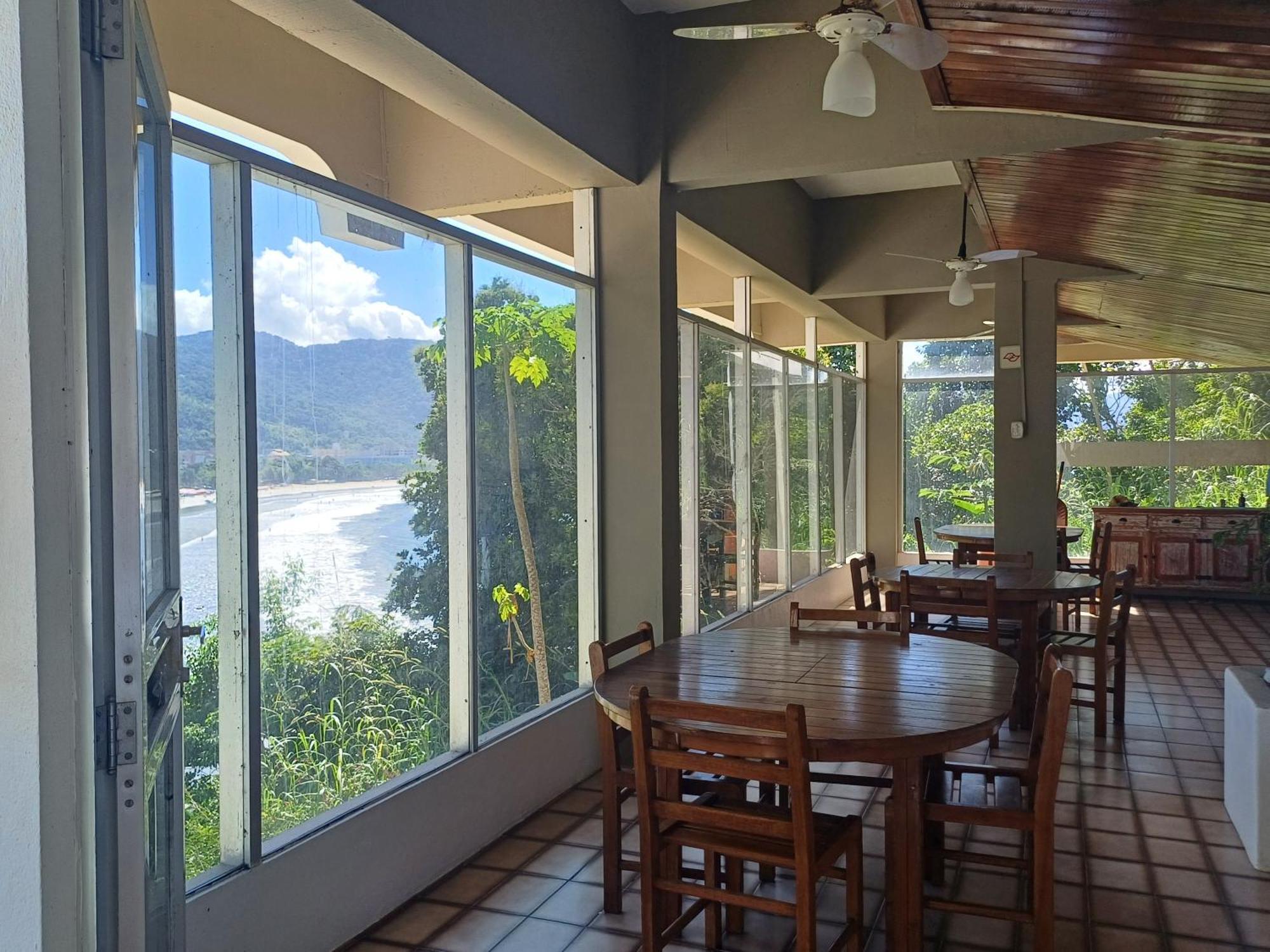 Beira Mar Apto 711 Ubatuba Bagian luar foto
