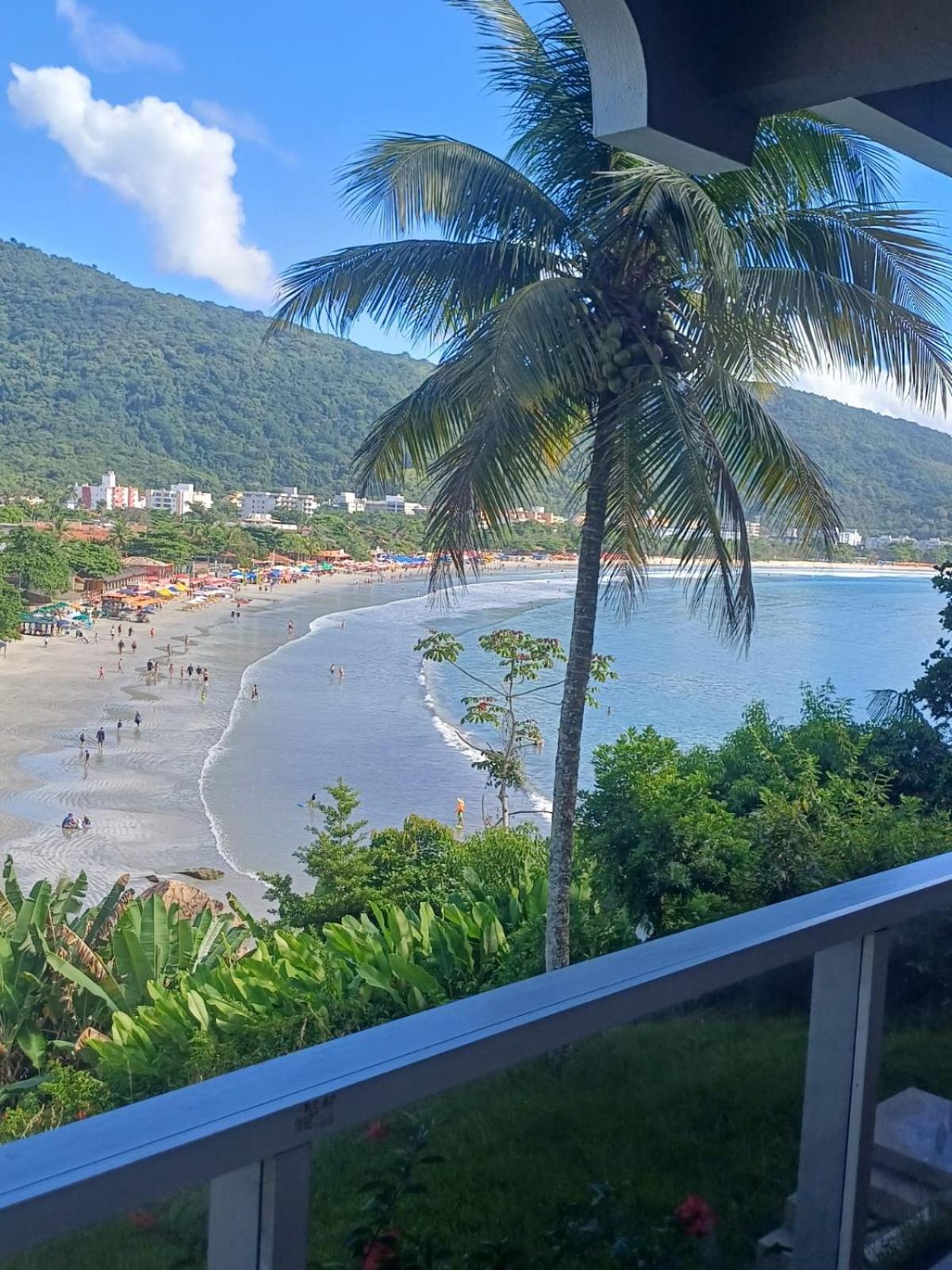 Beira Mar Apto 711 Ubatuba Bagian luar foto