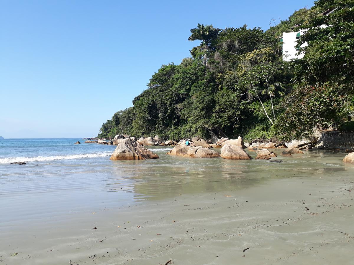 Beira Mar Apto 711 Ubatuba Bagian luar foto