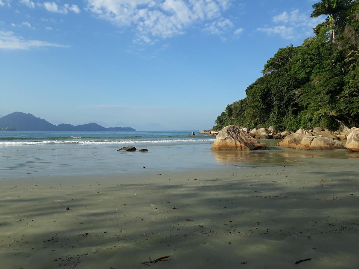 Beira Mar Apto 711 Ubatuba Bagian luar foto