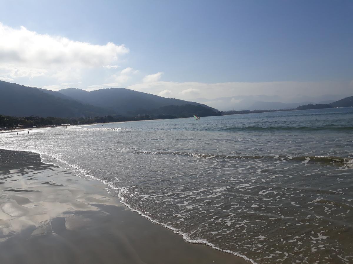 Beira Mar Apto 711 Ubatuba Bagian luar foto